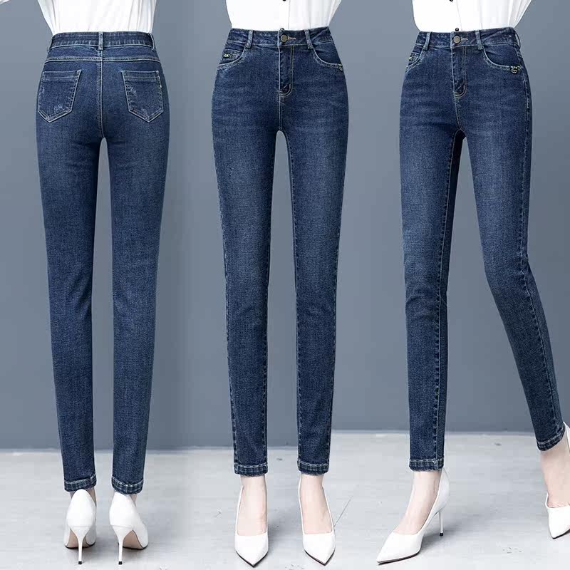 以纯官方旗舰店春秋2020新款牛仔裤 尚吻蔓牛仔裤