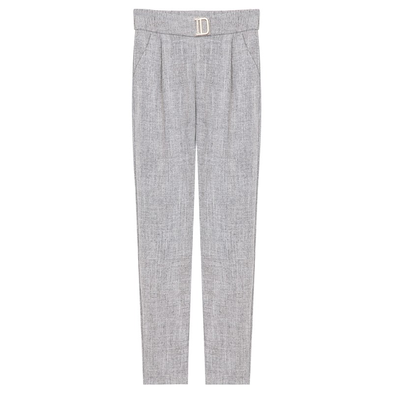 高腰女西装2020春季新款以纯休闲裤 尚吻蔓休闲裤