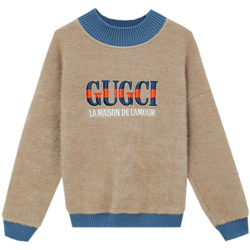 2020春秋装新款韩版以纯水貂绒毛衣 尚吻蔓毛衣