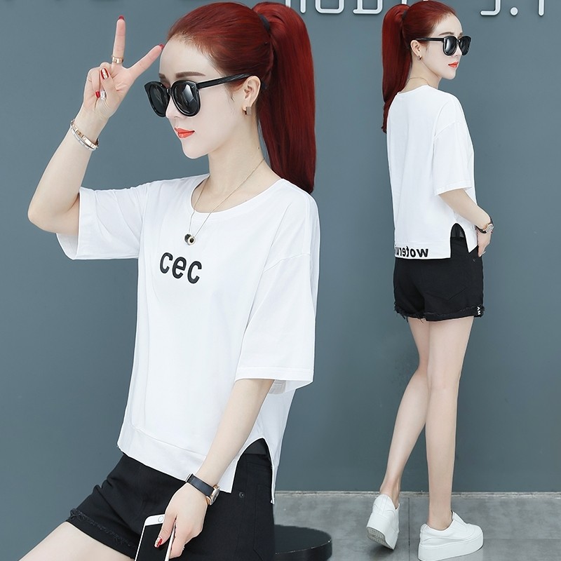 以纯官方旗舰店官网短袖女装夏t恤 尚吻蔓T恤
