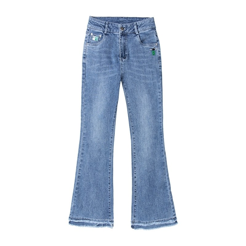 2020年新款春秋高腰显瘦以纯牛仔裤 尚吻蔓牛仔裤