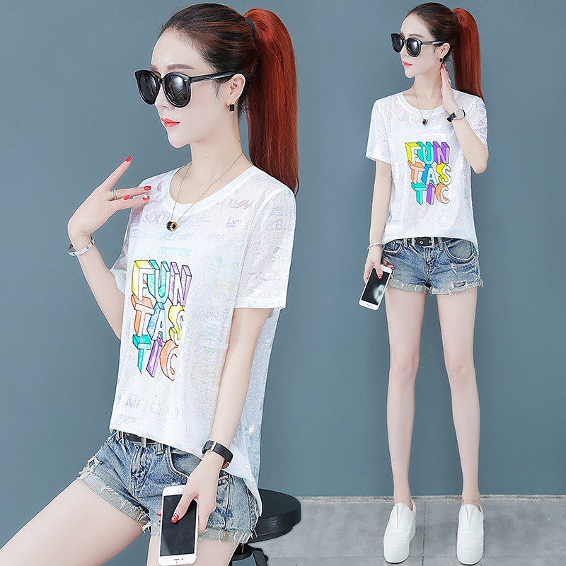短款夏宽松短袖韩版2020年女体恤衫 尚吻蔓T恤