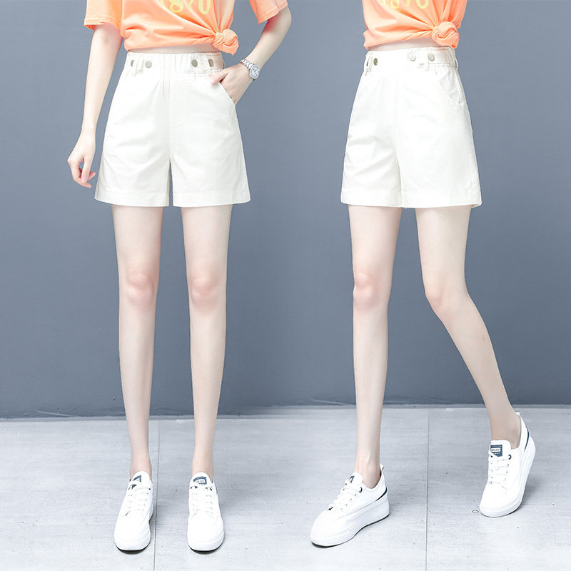 五分女宽松工装裤2020以纯阔腿裤 尚吻蔓休闲裤