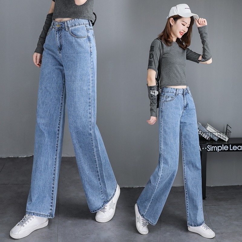 以纯官方网店铺a21旗舰店女阔腿裤 尚吻蔓牛仔裤