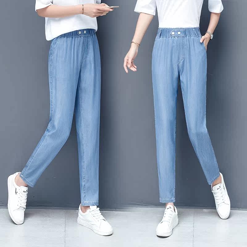 女以纯官方旗舰店官网百搭牛仔裤 尚吻蔓牛仔裤