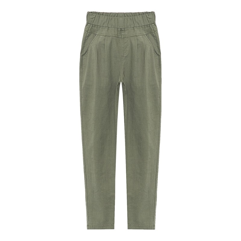 以纯官方旗舰店官网店铺高腰哈伦裤 尚吻蔓休闲裤