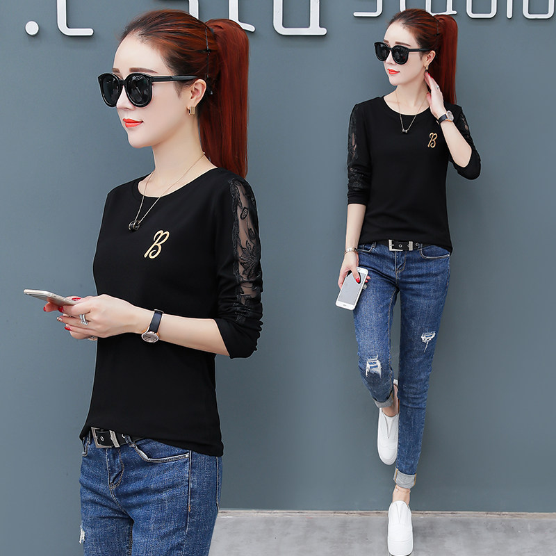 长袖t恤2020初秋新款以纯打底衫 尚吻蔓T恤