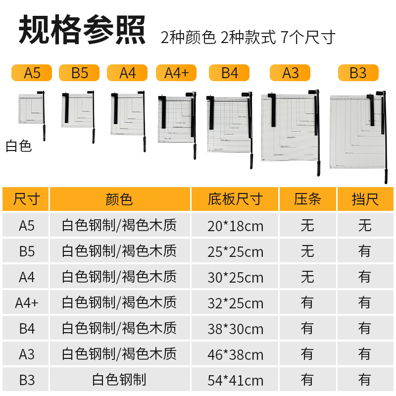 A4切纸刀手动迷你裁纸刀a5切纸机木质钢制照片闸刀相片裁剪割纸刀A3小型切纸器多功能裁纸神器铡刀办公用切割 - 图1