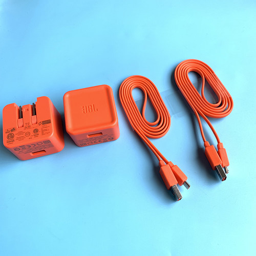 原装JBL蓝牙音响充电器头数据线5V2.3A适用flip4/pulse3/charge2+ - 图0