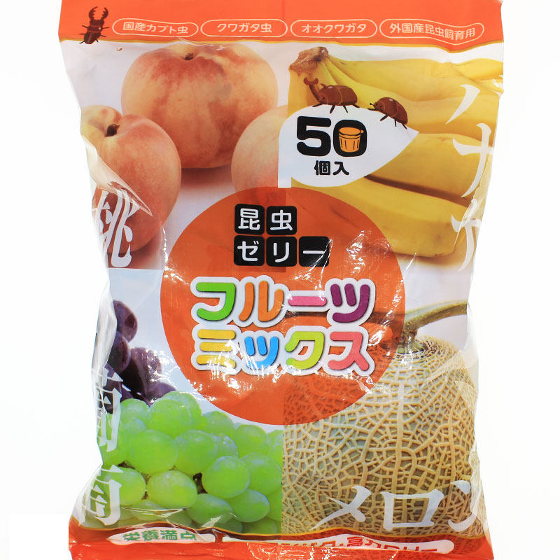 甲虫昆虫果冻独角仙成虫饲料锹甲兜虫长戟彩虹蚂蚁守宫寄居蟹食物