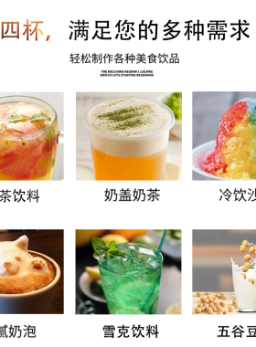 布兰泰X1沙冰机萃茶机商用奶茶店