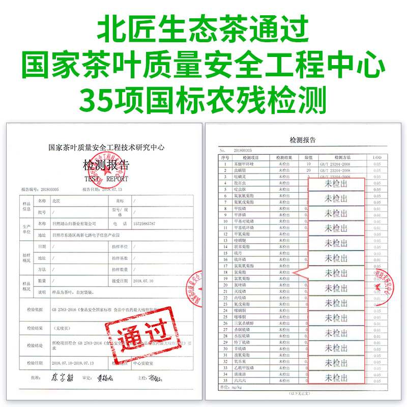 野山1号日照绿茶2024年新茶叶 山东特产野生手工板栗香豌豆鲜绿茶 - 图0