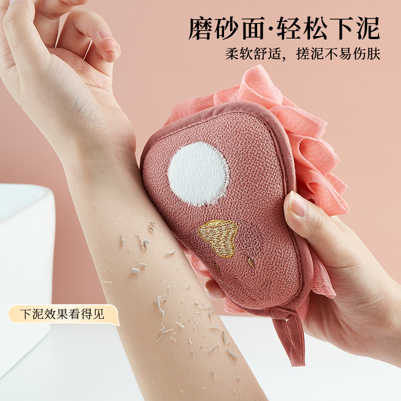 沐浴球高档不散搓澡洗浴球两用洗澡浴花球澡球轻松超柔起泡泡澡球 - 图3