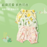 Тонкие хлопковые штаны для девочек, милые леггинсы, шорты, популярно в интернете