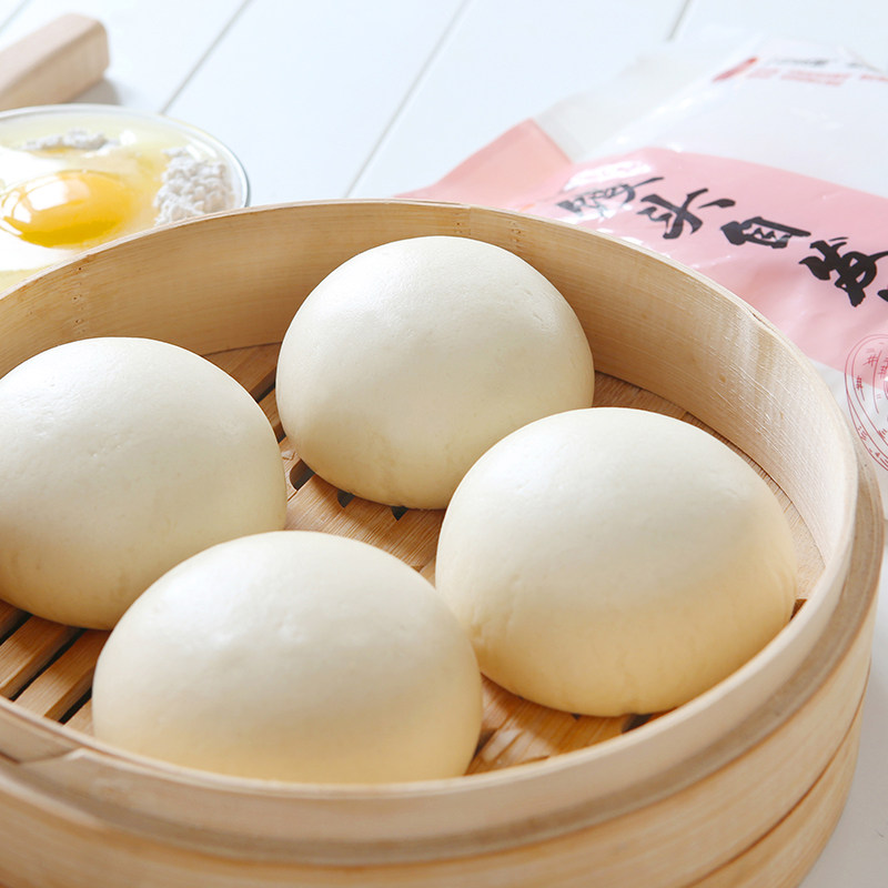 【百补】新良馒头自发粉1kg*2包子馒头自发免酵母专用家用中筋粉,淘宝优惠券,粉丝福利购,淘宝优惠卷