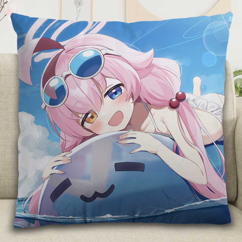 蔚蓝档案抱枕小鸟游星野砂狼白子周边玩偶动漫二次元靠垫枕头定制 - 图3