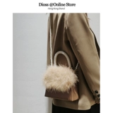 Демисезонная портативная оригинальная сумка через плечо, цепь, на цепочке