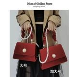 Оригинальные красные свадебные туфли, портативная сумка через плечо для невесты, коллекция 2023, в западном стиле