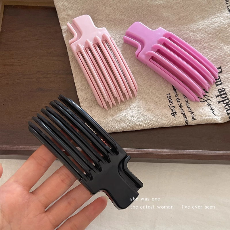 高颅顶风塑梳垫发夹2025新款头发发根蓬松前额刘海定型夹,淘宝优惠券,粉丝福利购,淘宝优惠卷