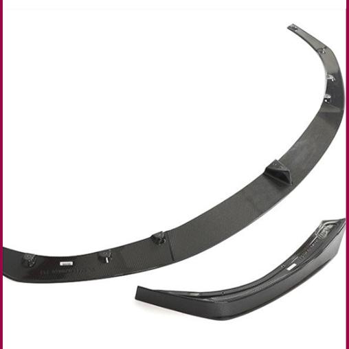 适用特斯拉MODEL S碳纤维前唇前杠改装头唇前铲侧裙后唇下巴尾唇 - 图2