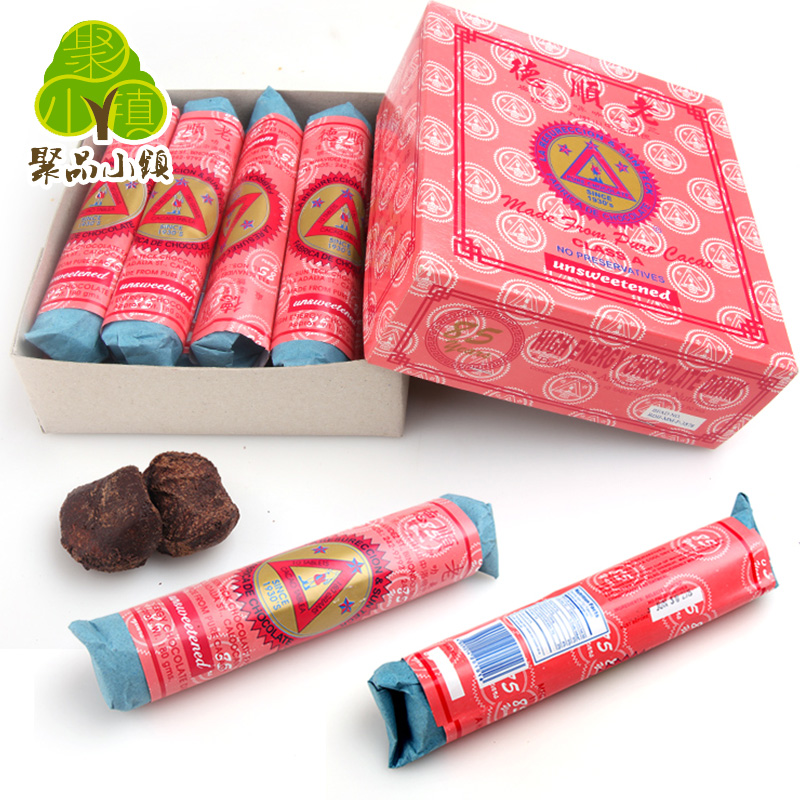 菲律宾老顺德朱古力巧克力FABRICA DE CHOCOLATE闽南芝龟叻10条-图0