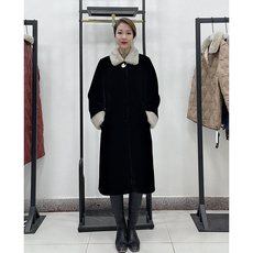 Одежда для дам 妈妈秋冬装貂绒外套高贵皮毛一体大衣服中老年人女装皮草洋气新款