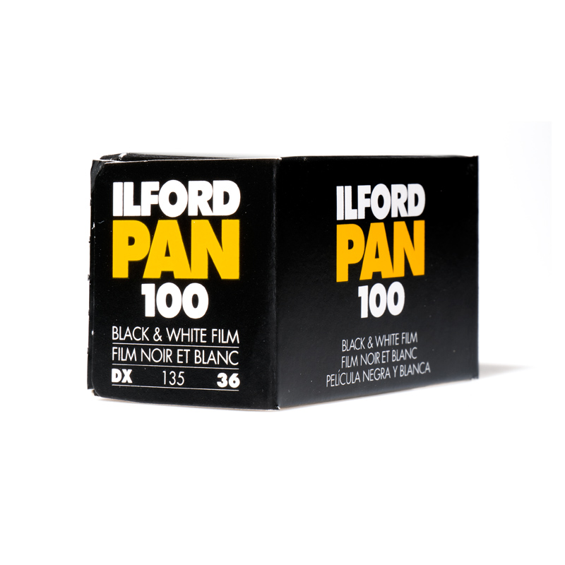 英国原装 ilford伊尔福 PAN 100 iso100感光度135黑白胶卷2028年-图0