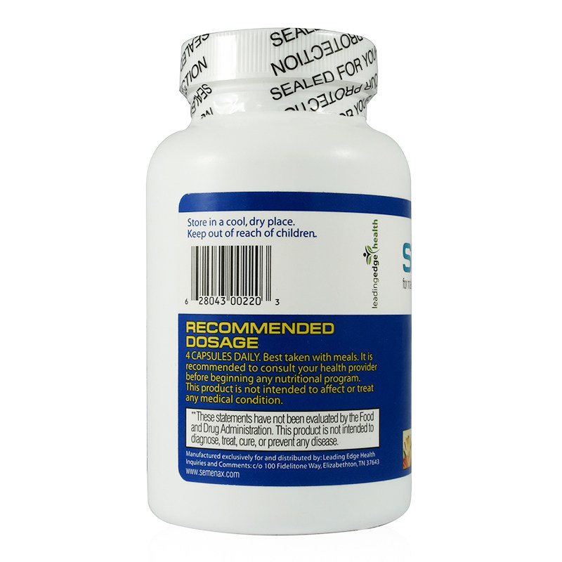 Semenax男性快感增强胶囊延迟高潮时间增精生精提高精子质量活力