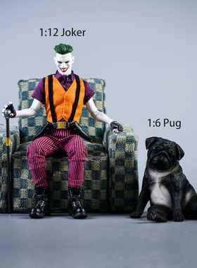 JXK巴哥桌面摆件模型车载礼品