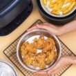 Air fryer special tinfoil plate household food grade round tinfoil baking pan fryer paper microwave oven oil paper
