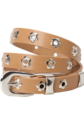 PU Leather Punk Belt for Women 朋克ins风个性腰带女百搭休闲