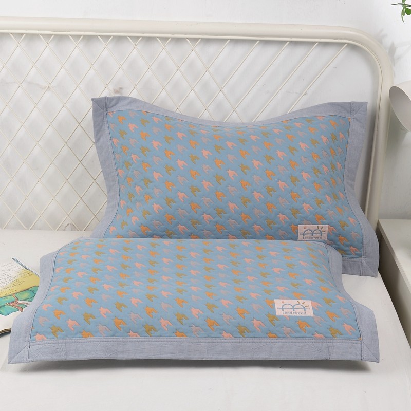 中号枕巾45x68/一条装纯棉纱布吸汗透气防滑不脱落学生儿童枕头巾,淘宝优惠券,粉丝福利购,淘宝优惠卷