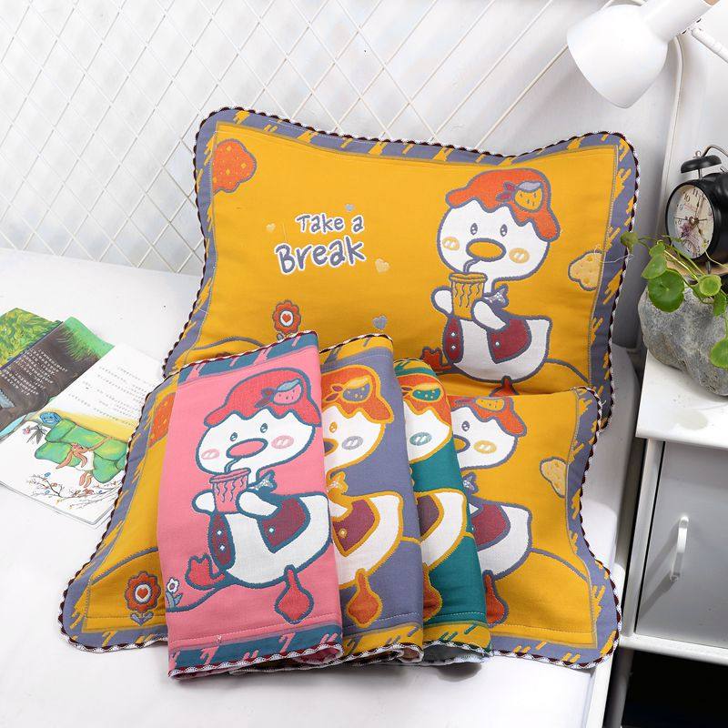 适合30x50儿童乳胶枕用的枕套纯棉纱布厚35x55中童学生婴童枕头套,淘宝优惠券,粉丝福利购,淘宝优惠卷