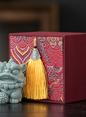 青砂石招财可爱桌面舞狮送礼品