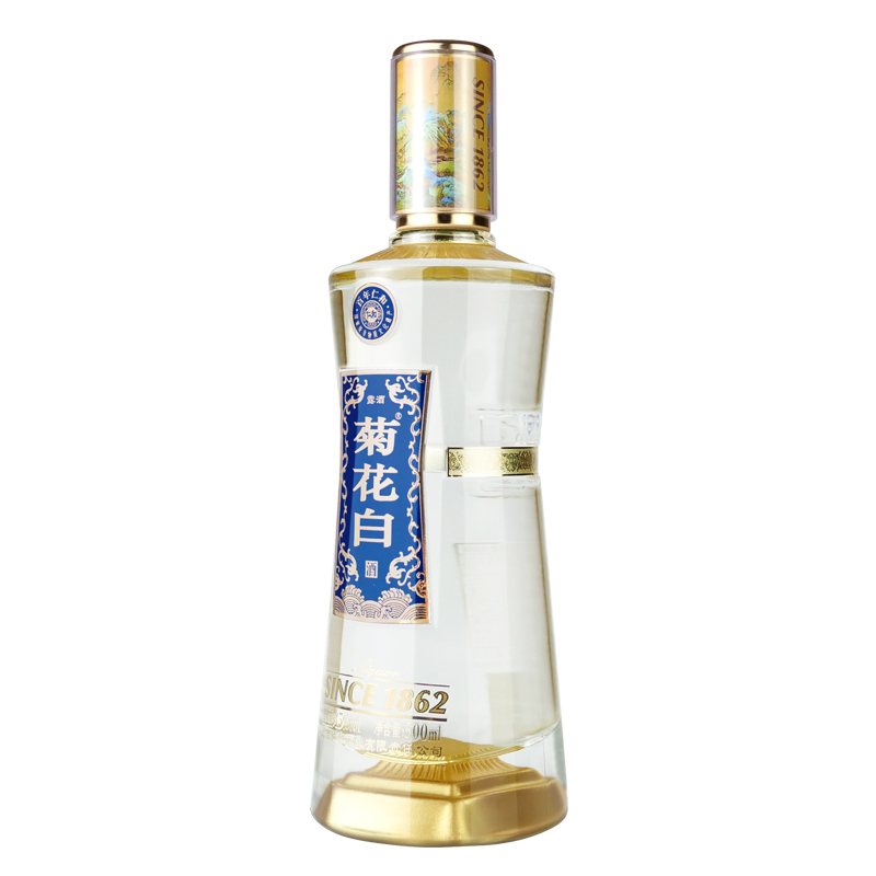 仁和菊花白酒御品1862 45度500ml*6瓶光瓶重阳礼品北京特产菊花酒 - 图1