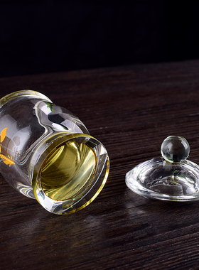 有源人造水晶供佛莲花圣水杯