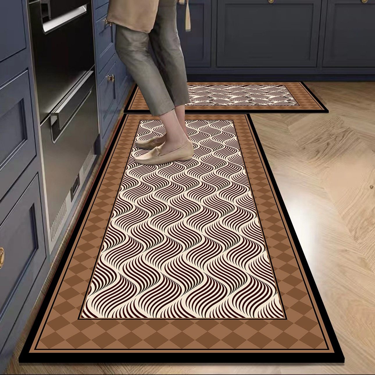 厨房专用地垫可擦洗免洗硅藻泥防水防油脚垫垫子吸水防滑耐脏地毯,淘宝优惠券,粉丝福利购,淘宝优惠卷