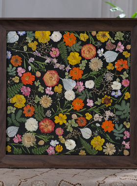 野地花园植物标本装饰画