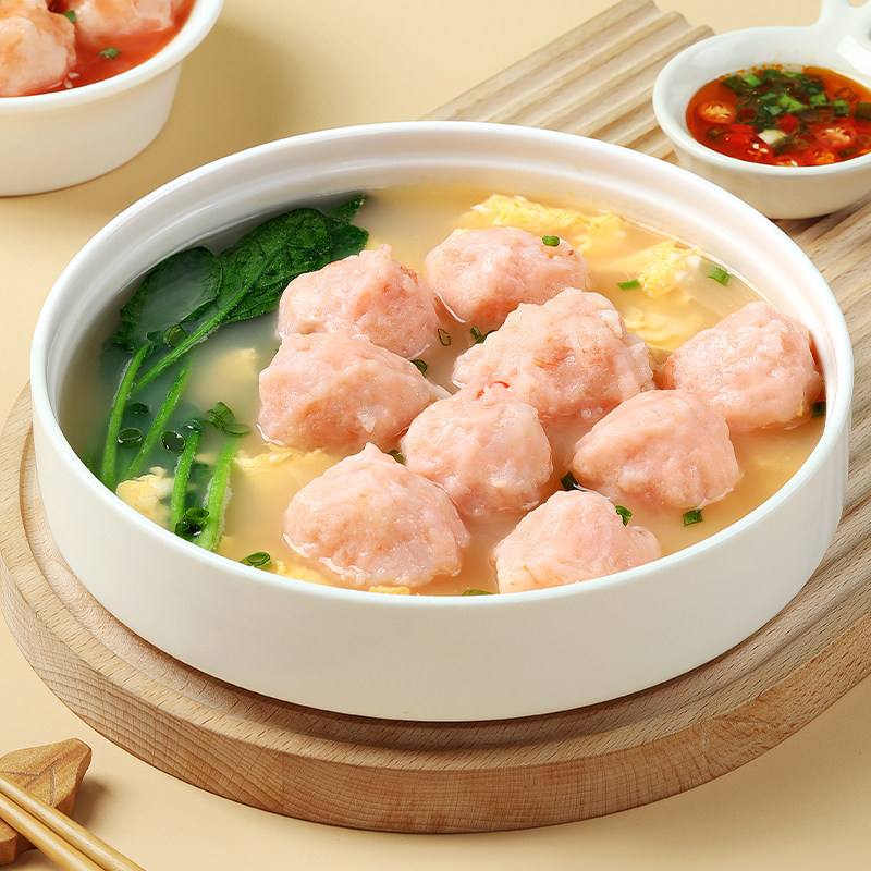 安井虾滑球150g锁鲜装虾球火锅豆捞麻辣烫关东煮丸子冷冻食材配菜,淘宝优惠券,粉丝福利购,淘宝优惠卷