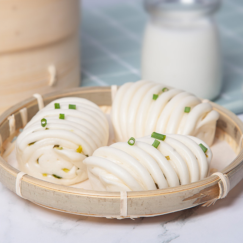 安井葱油花卷300g冷速冻面点速食面食包子馒头早点家庭早餐半成品-图2