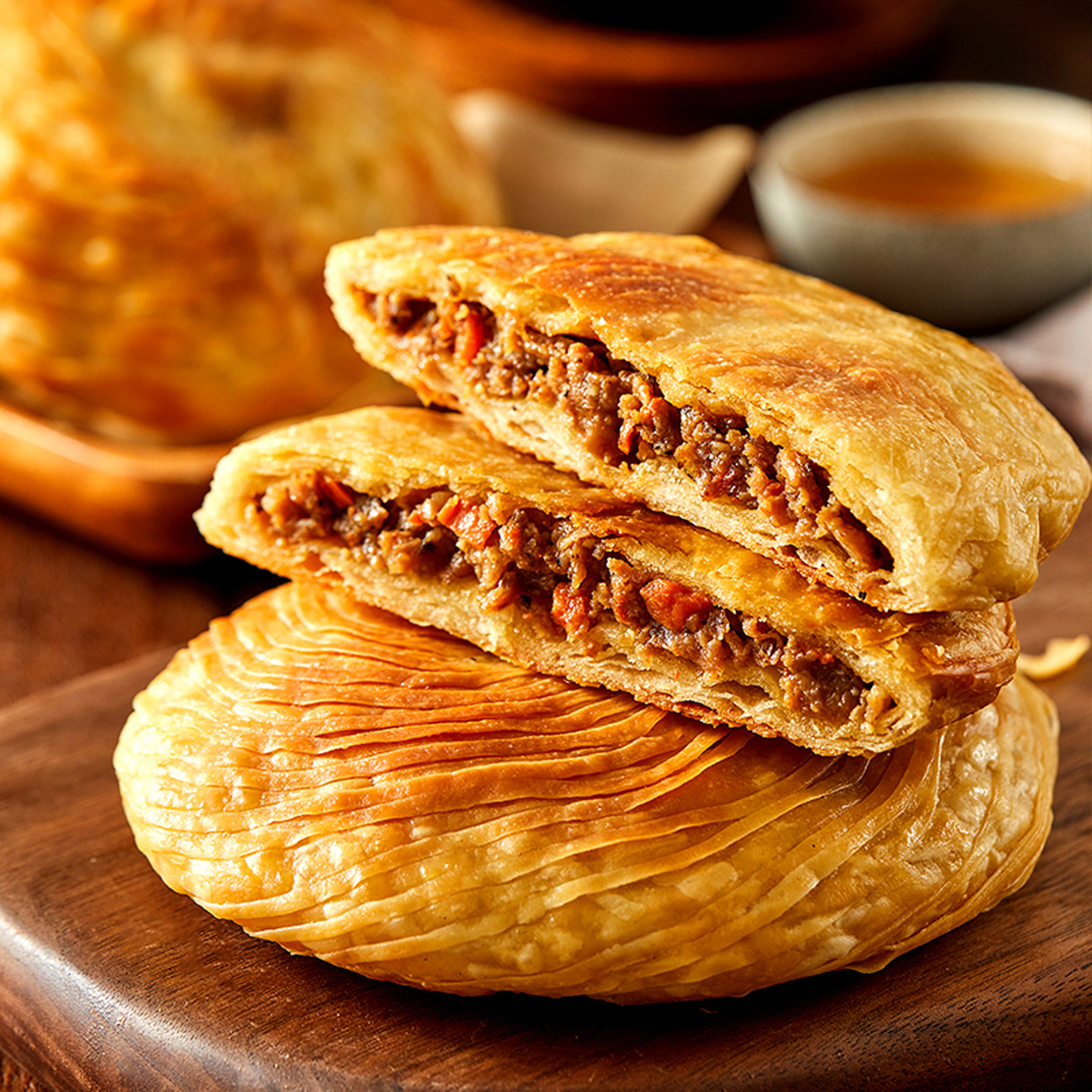 思念黑椒牛肉酥皮馅饼300g早餐速食半成品速冻食品加热即食便捷餐,淘宝优惠券,粉丝福利购,淘宝优惠卷