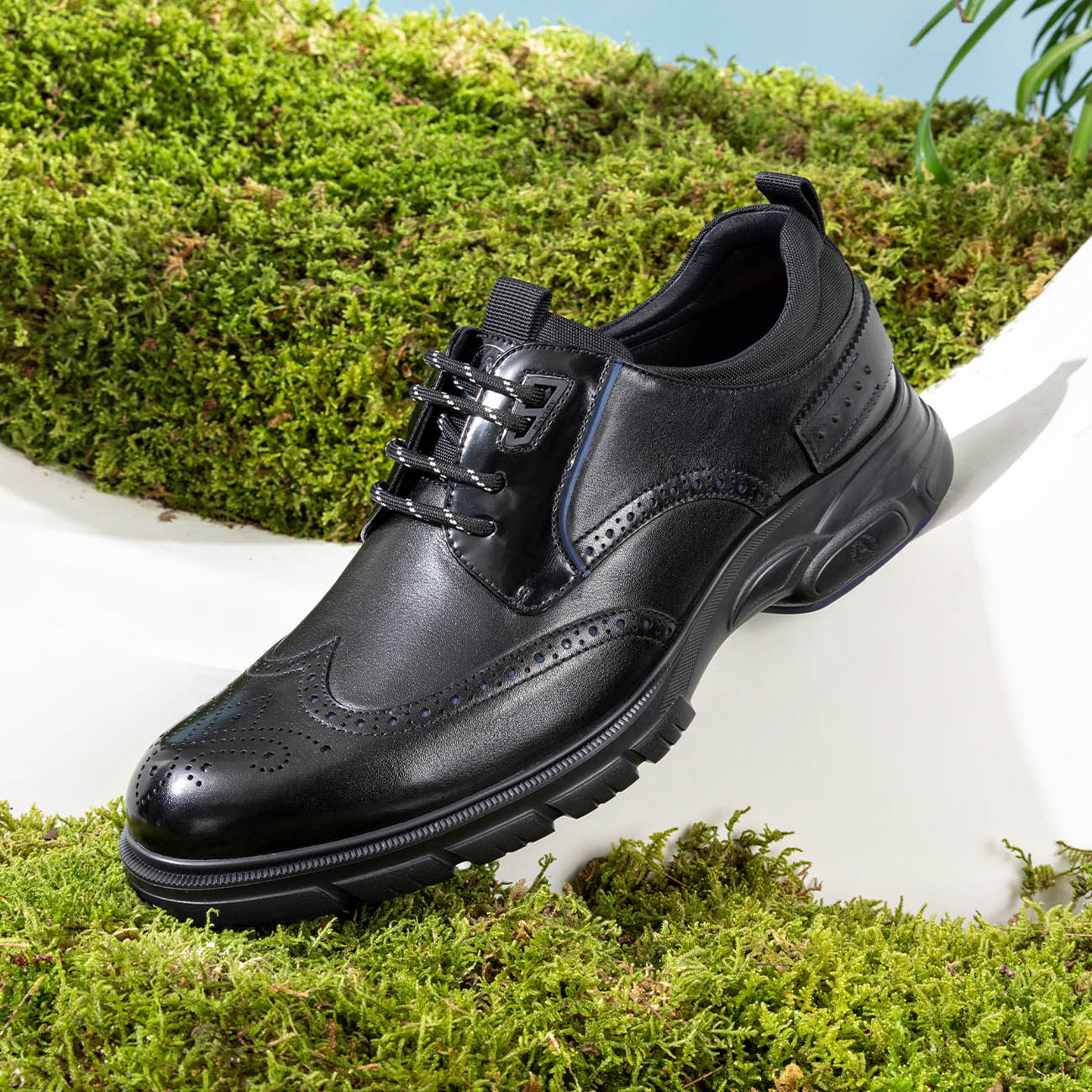 【运动皮鞋】奥康男鞋春秋季商务正装皮鞋布洛克羊皮内里鞋,淘宝优惠券,粉丝福利购,淘宝优惠卷