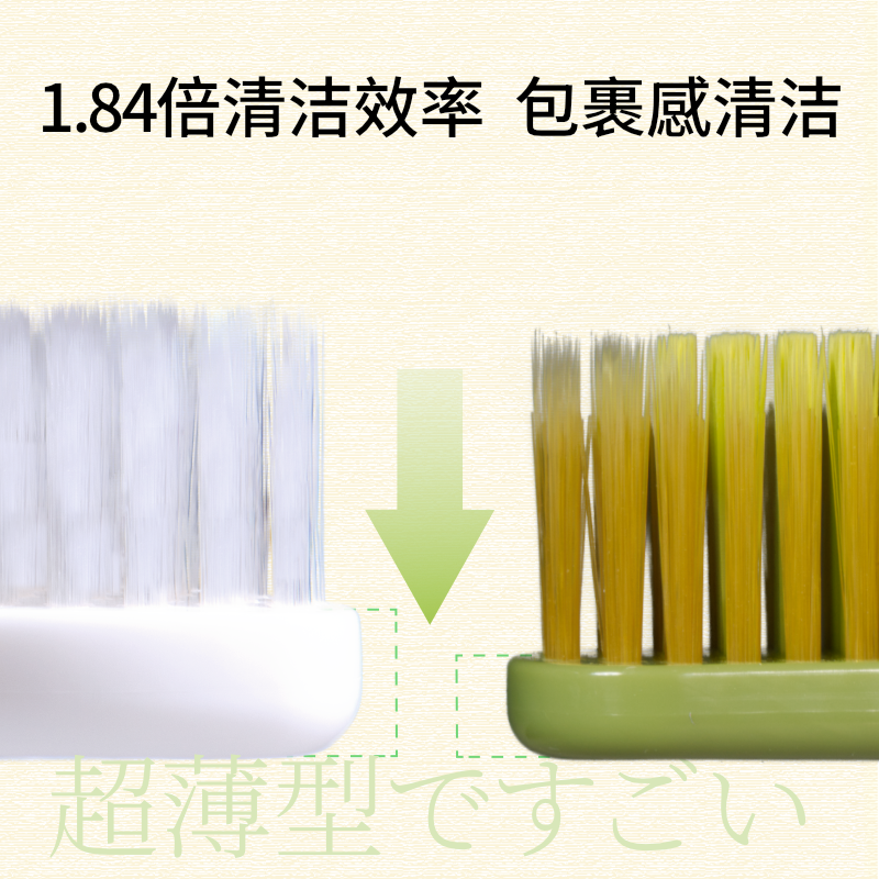 EBISU/惠百施环保宽头中毛牙刷成人清洁护齿牙刷进口4支装,淘宝优惠券,粉丝福利购,淘宝优惠卷