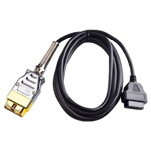 金属OBD2延长线eol专用测试线EPS标定使用耐拔插带编织屏蔽线缆 - 图3