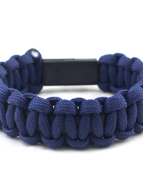 户外数据线手环 适用苹果手机充电线手腕带 伞绳编织数据线手链