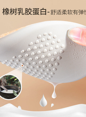 乳胶加羊羔绒冬季防寒保暖鞋垫