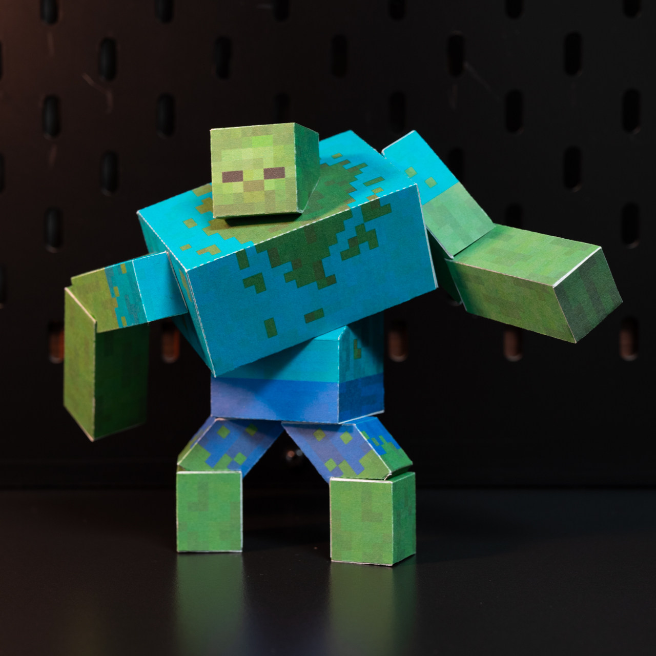 我的世界磁力超可动突变僵尸尸壳手工DIY纸模型周边人偶手办玩具,淘宝优惠券,粉丝福利购,淘宝优惠卷