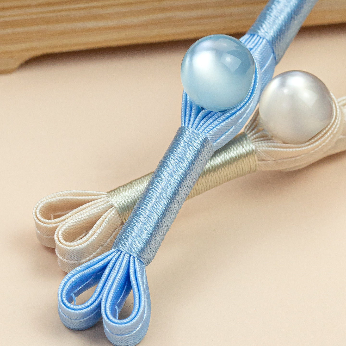 旗袍盘扣新中式燕尾玉石一字扣手工纽扣国风唐装玉石如意装饰扣子,淘宝优惠券,粉丝福利购,淘宝优惠卷