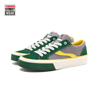 VISION X ODD ASTLEY PRO low-top suede canvas shoes skateboard shoes ມີ 8 ສີ