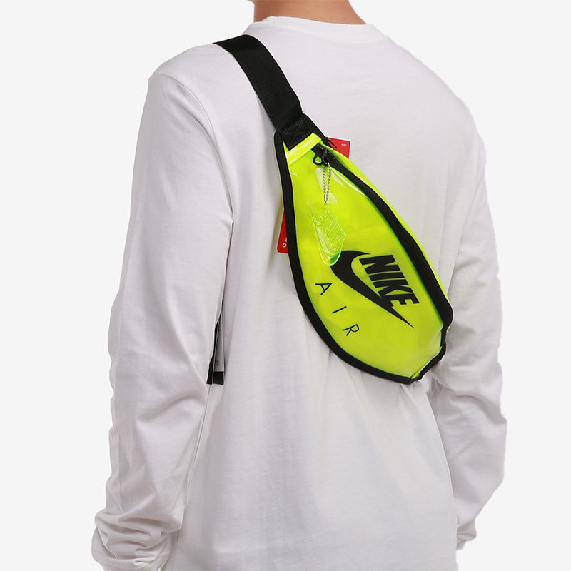 Nike/耐克正品新款运动休闲旅行男女斜挎胸包腰包 CW9259-702 - 图0
